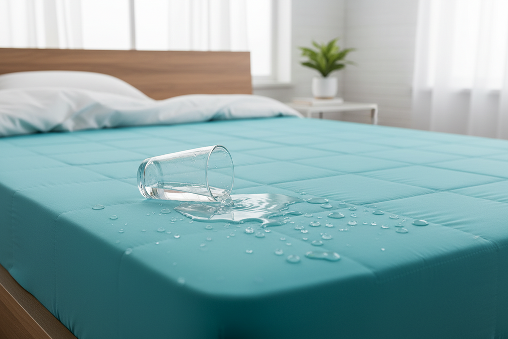 SafeDream Cover – Protector de Colchón Impermeable y Acolchado | 2 y 2.5 Plazas